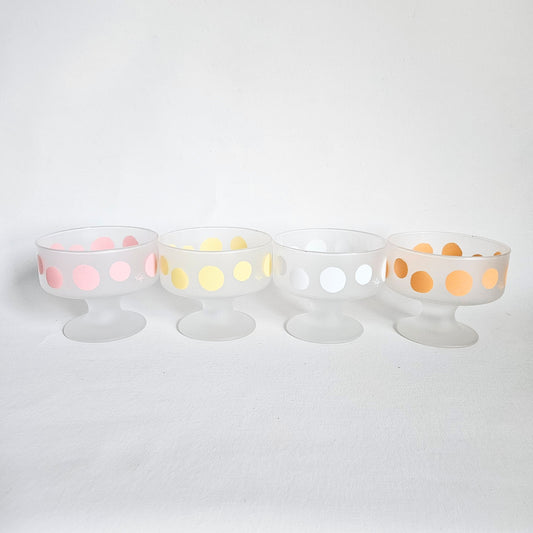 coupes à dessert à pois Katja, Japan x4