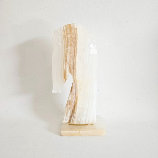 appuie-livres Cheval en onyx