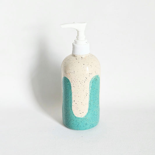 pompe à savon en céramique
