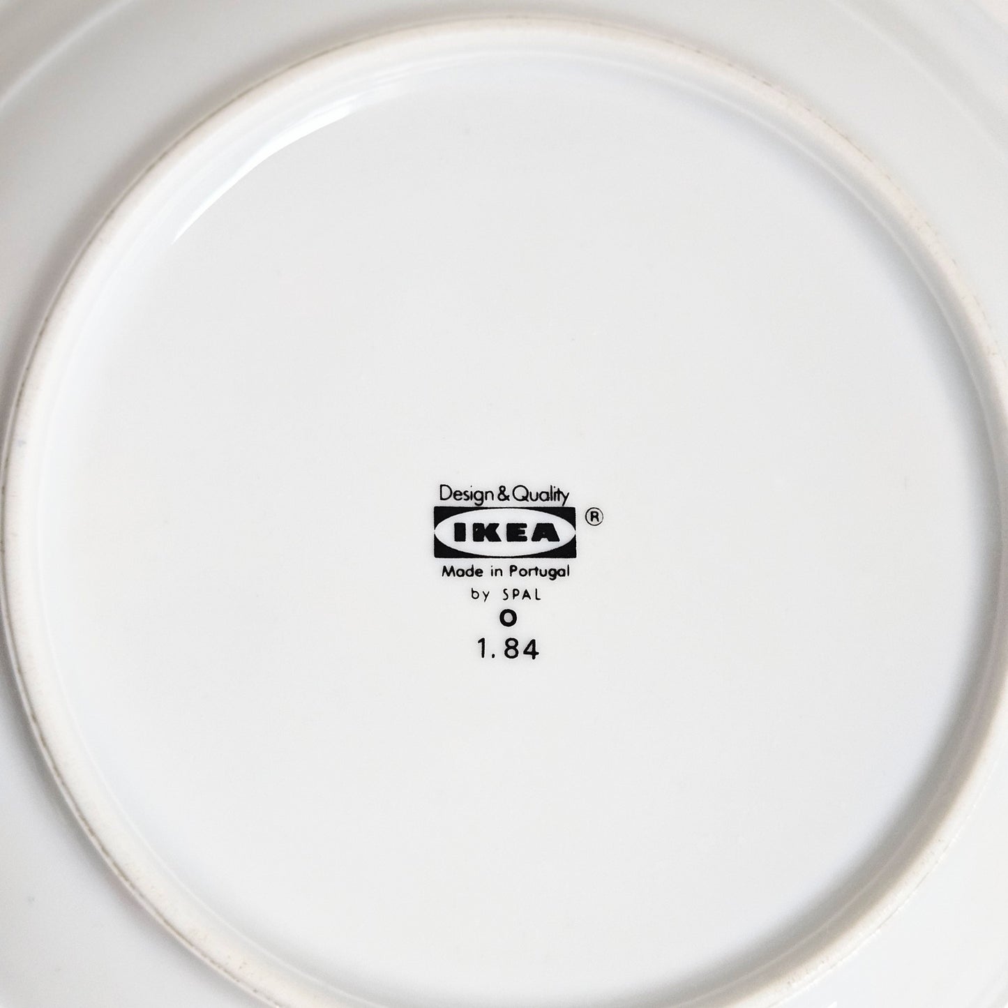 ensemble d'assiettes Ikea 1970s