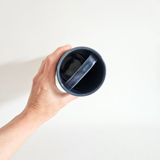 pot à ustensiles/crayons en céramique