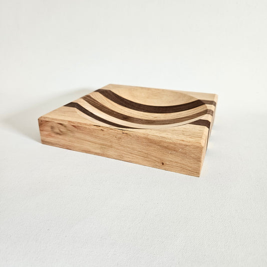 vide-poches vintage en bois