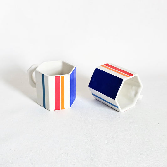 tasses à espresso Peter Chinni, Arte Ceramica Romana x2