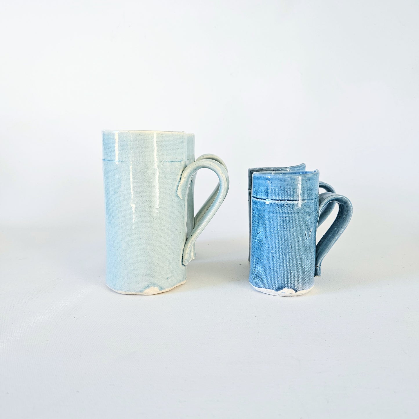 tasses en céramique artisanale