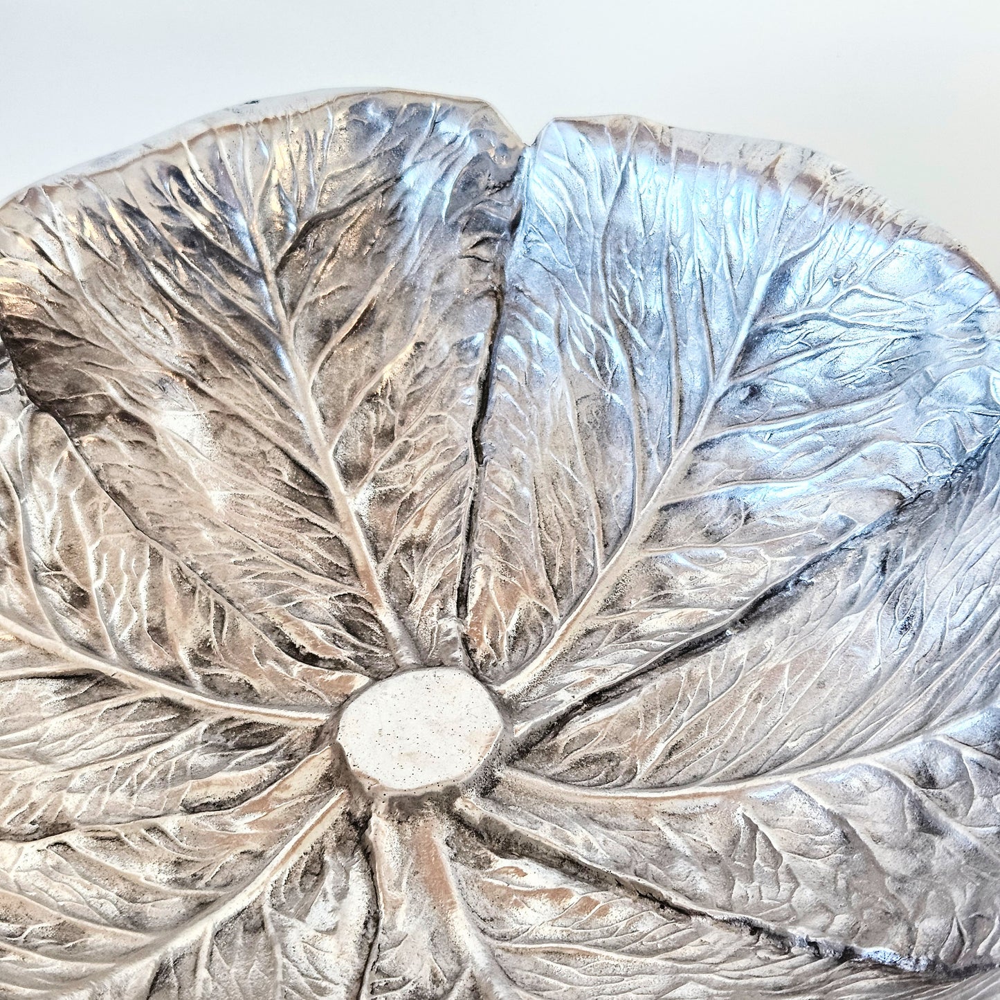 saladier/bol à fruits Chou en aluminium, Bruce Fox