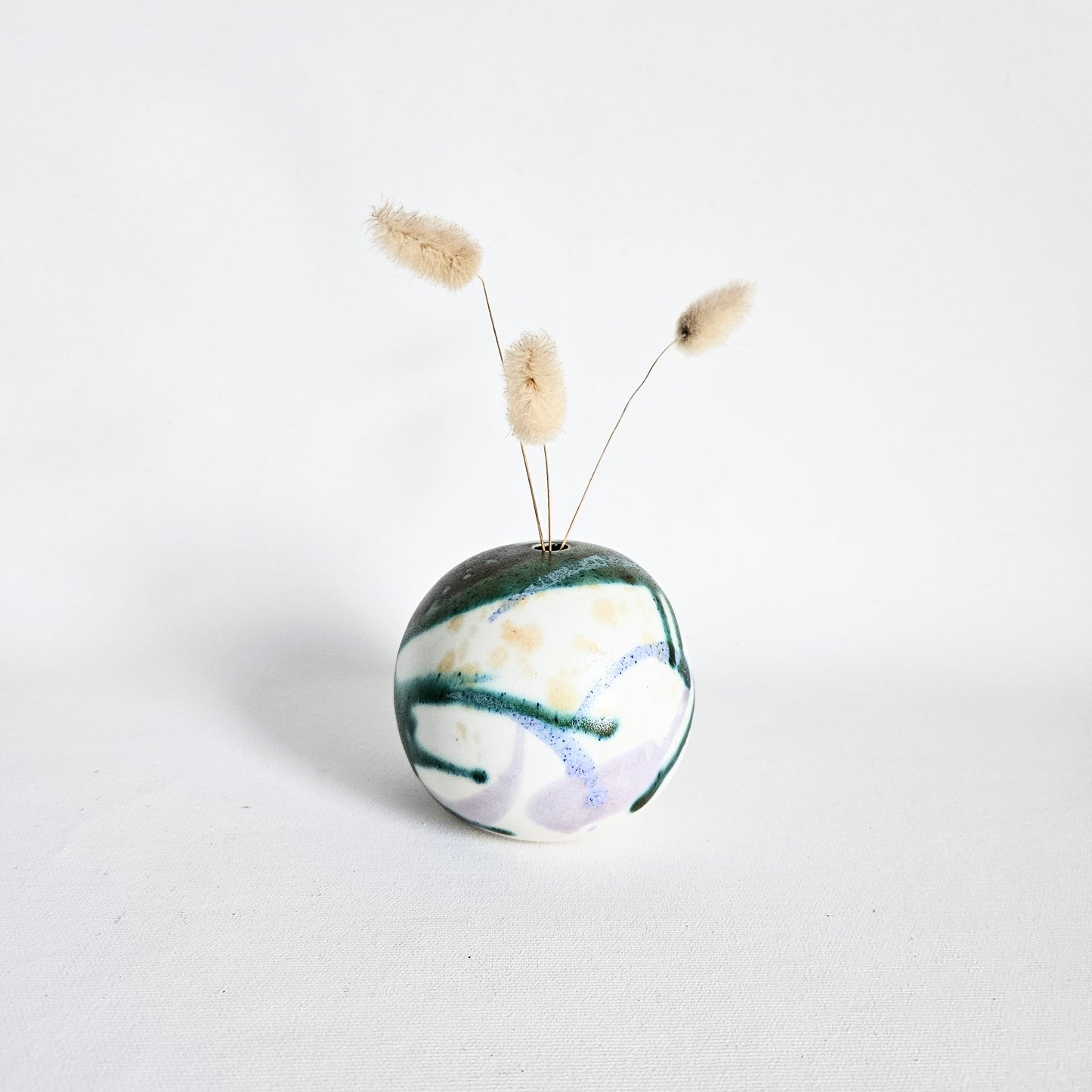 soliflore vintage en céramique Helga Mader