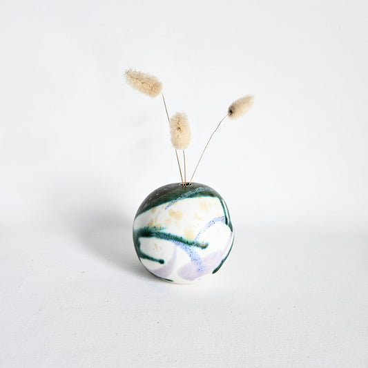 soliflore vintage en céramique Helga Mader