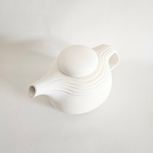 théière en céramique vintage 1980s