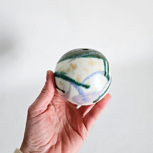 soliflore vintage en céramique Helga Mader