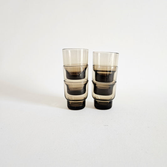 verres à shot fumés x6