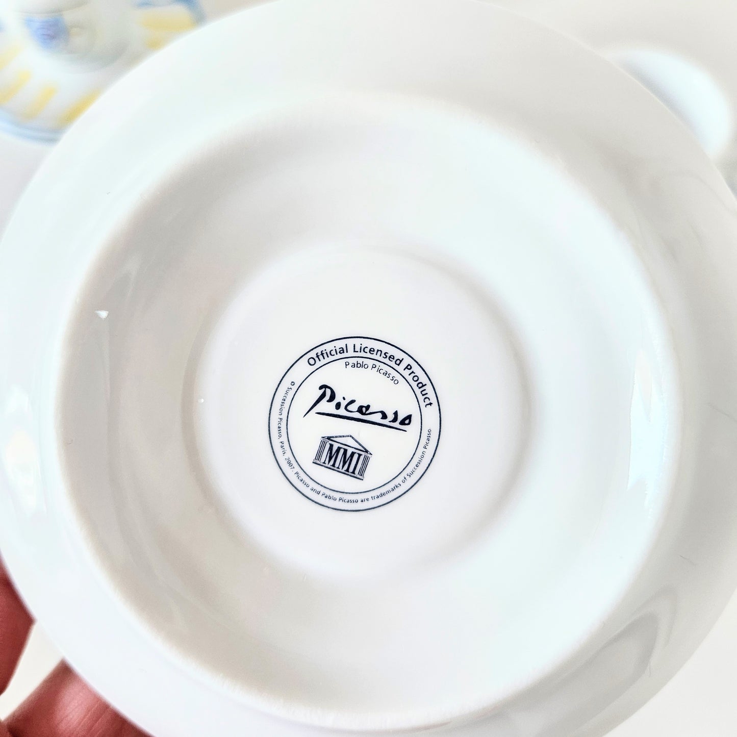 tasses à espresso+coupelles Picasso x6