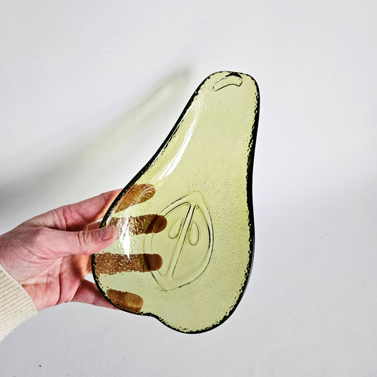 coupelle Poire vintage en verre