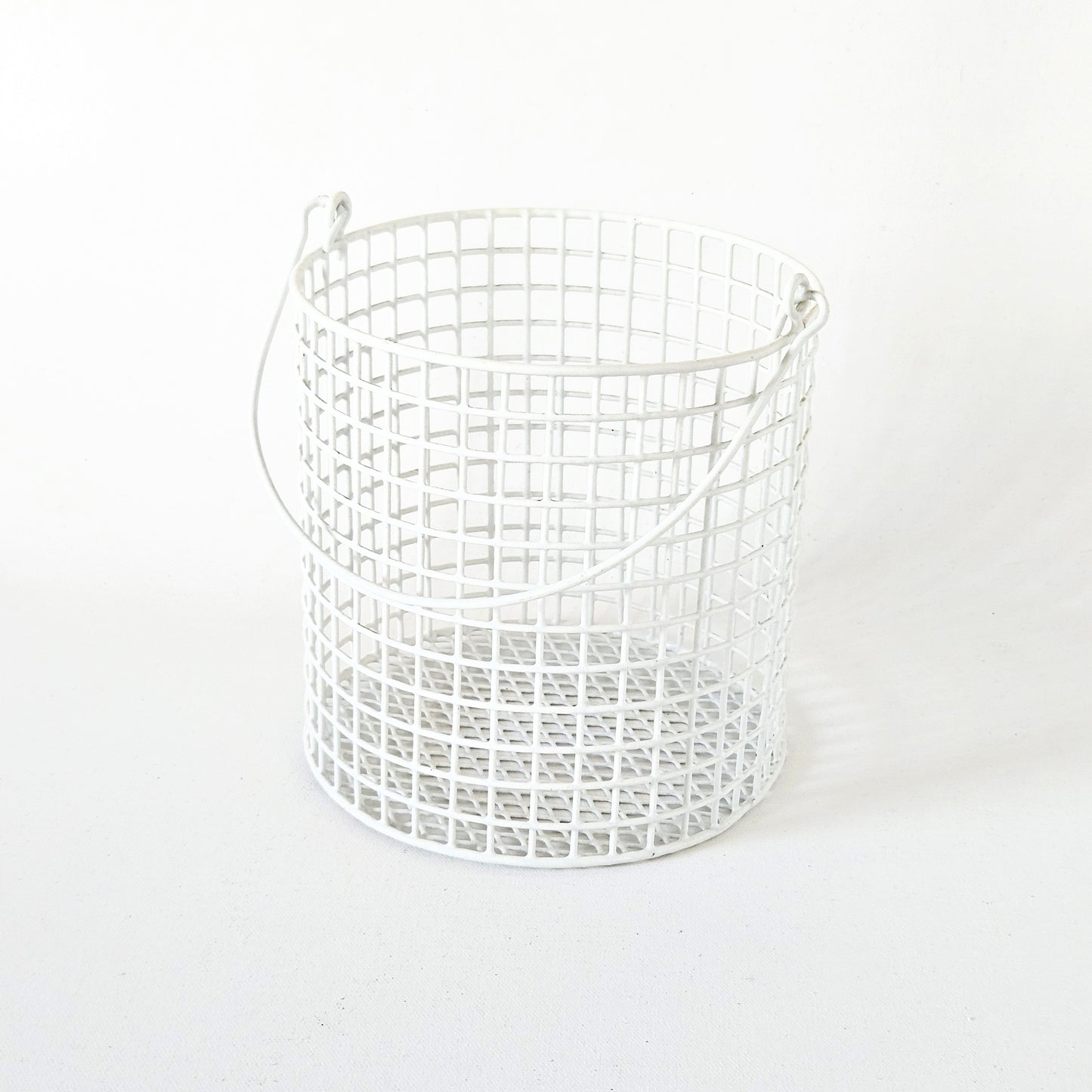 pot à ustensiles quadrillé