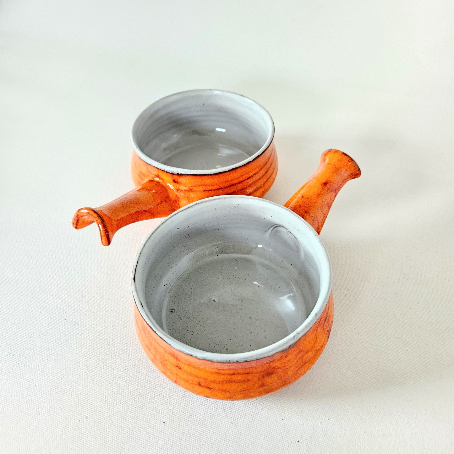 caquelons vintage en céramique, Argibec, Estriceram Canada Inc.  x2