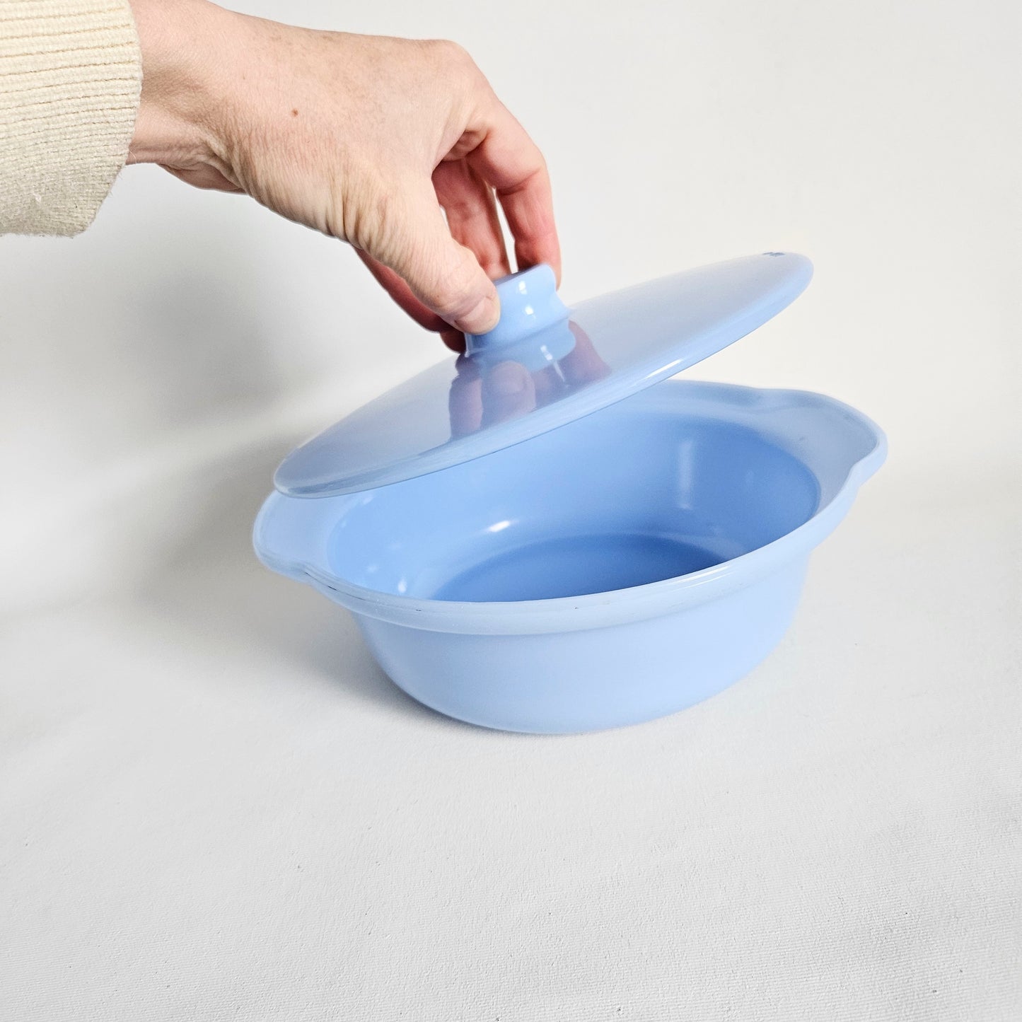 plat à couvercle de cuisson en delphite, Pyrex