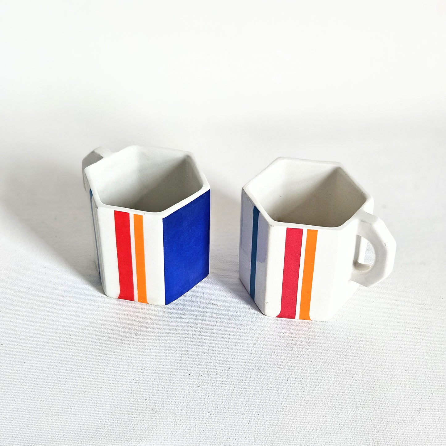 tasses à espresso Peter Chinni, Arte Ceramica Romana x2