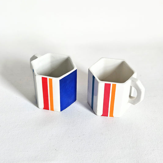 tasses à espresso Peter Chinni, Arte Ceramica Romana x2