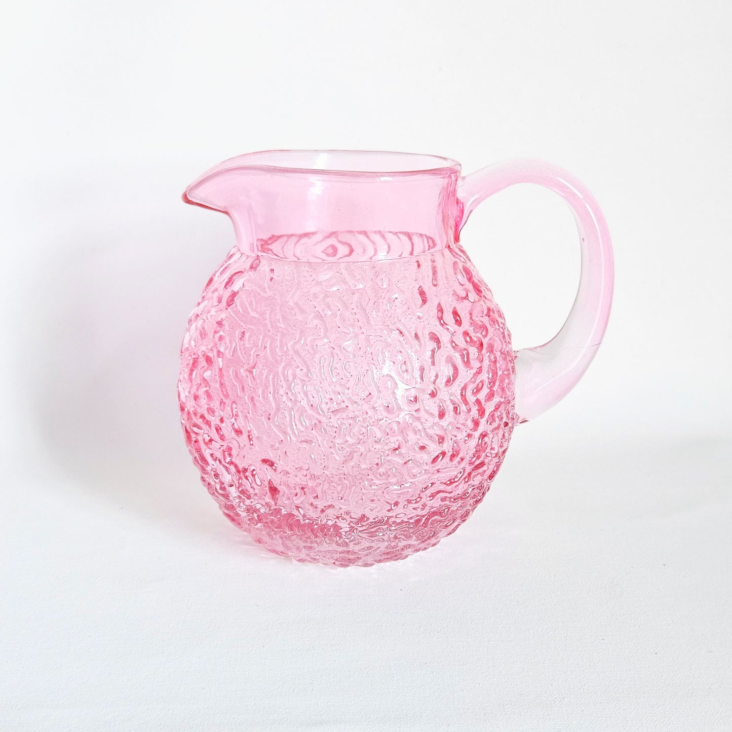 pichet en verre texturé, Teleflora