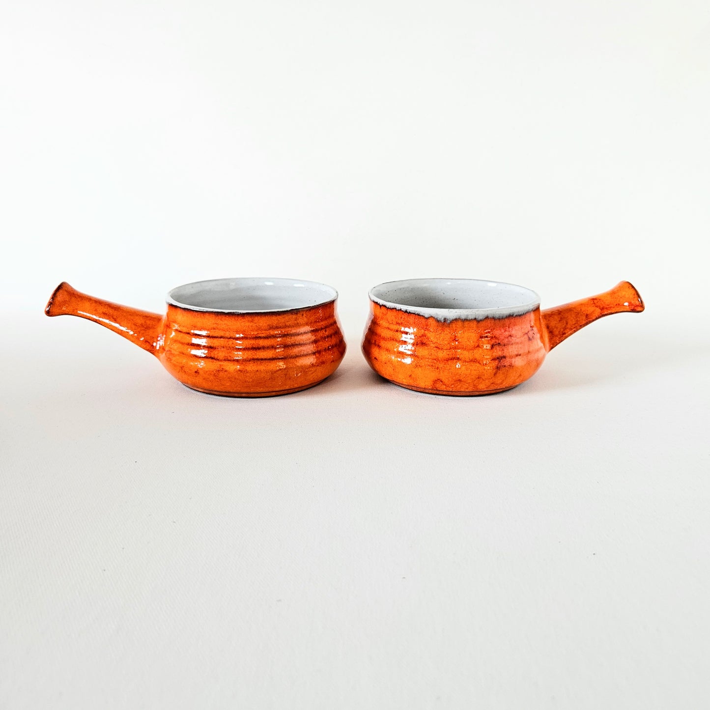 caquelons vintage en céramique, Argibec, Estriceram Canada Inc.  x2