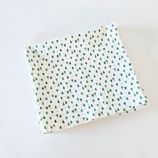 serviettes de table Sapins x6