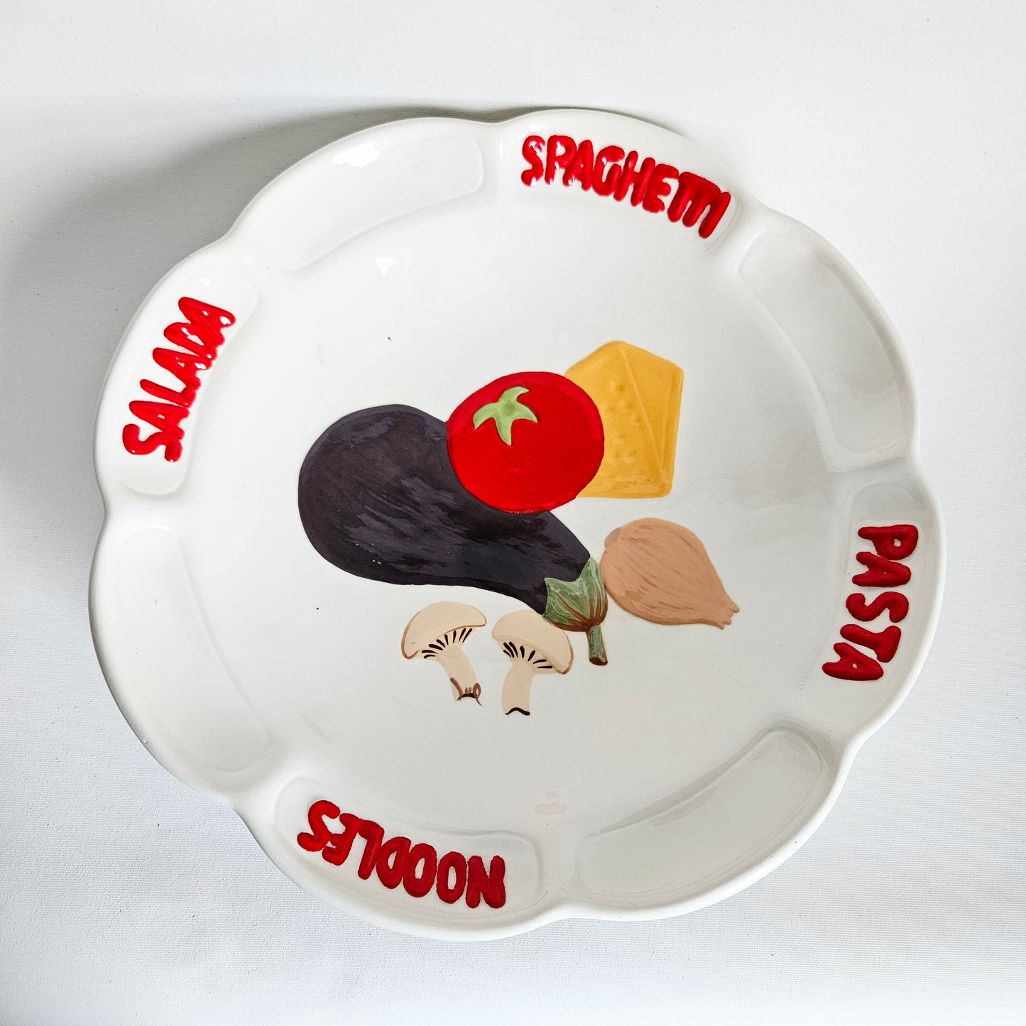 bol saladier vintage en céramique