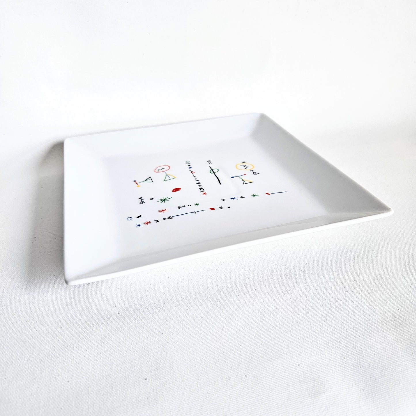 assiette vintage en céramique Joan Miro