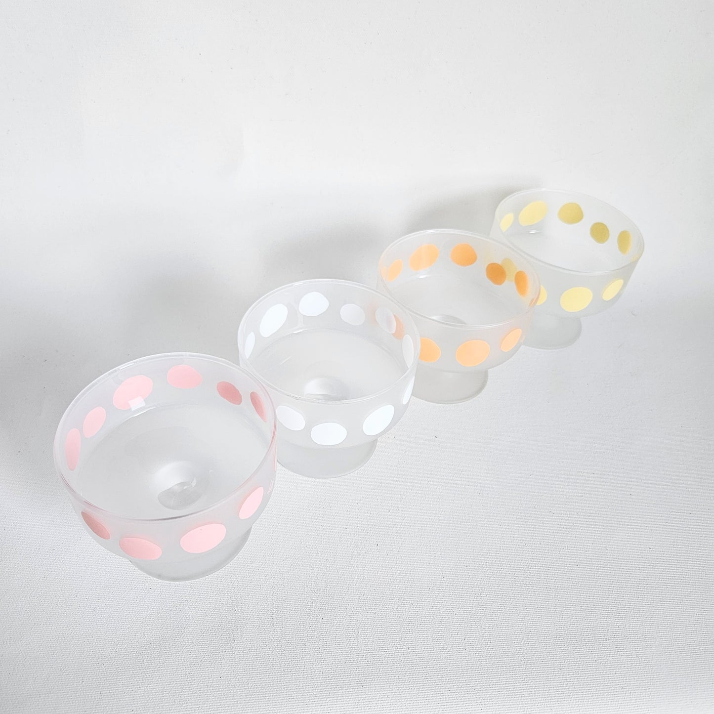 coupes à dessert à pois Katja, Japan x4