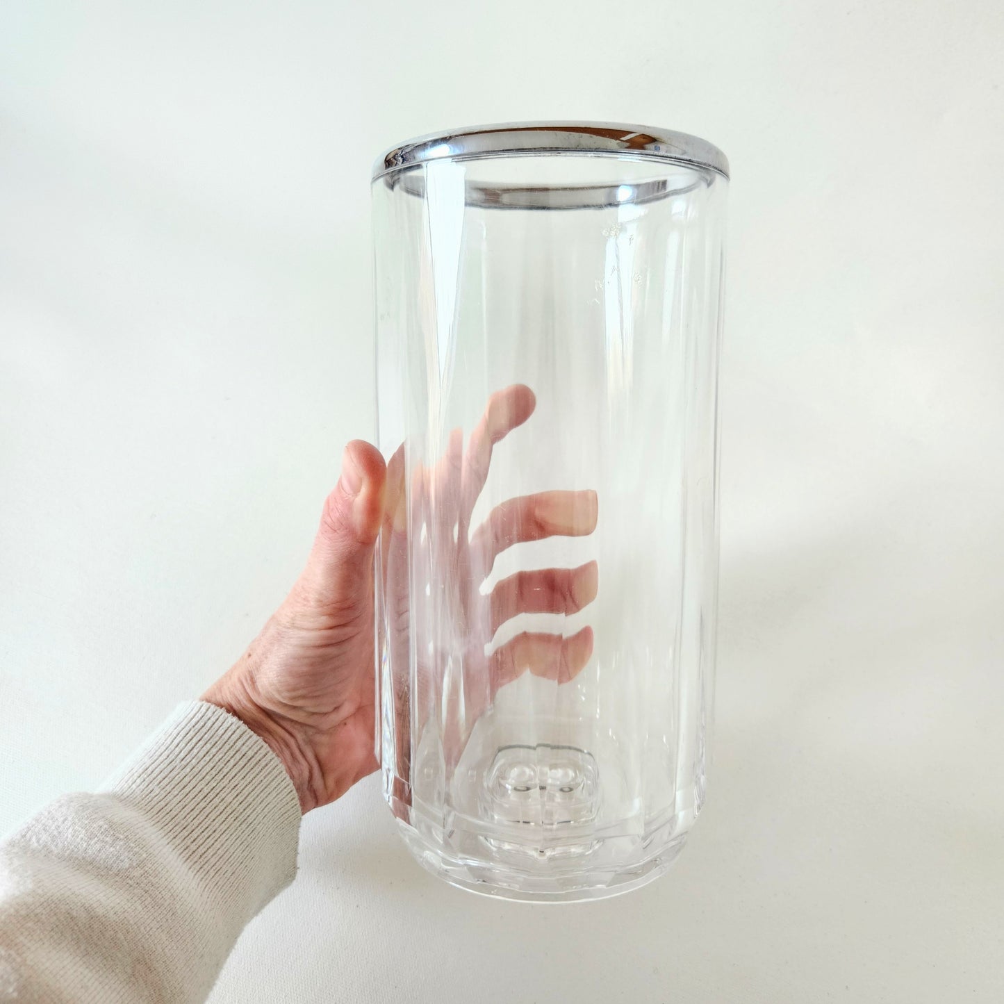 seau rafraîchisseur à bouteille vintage