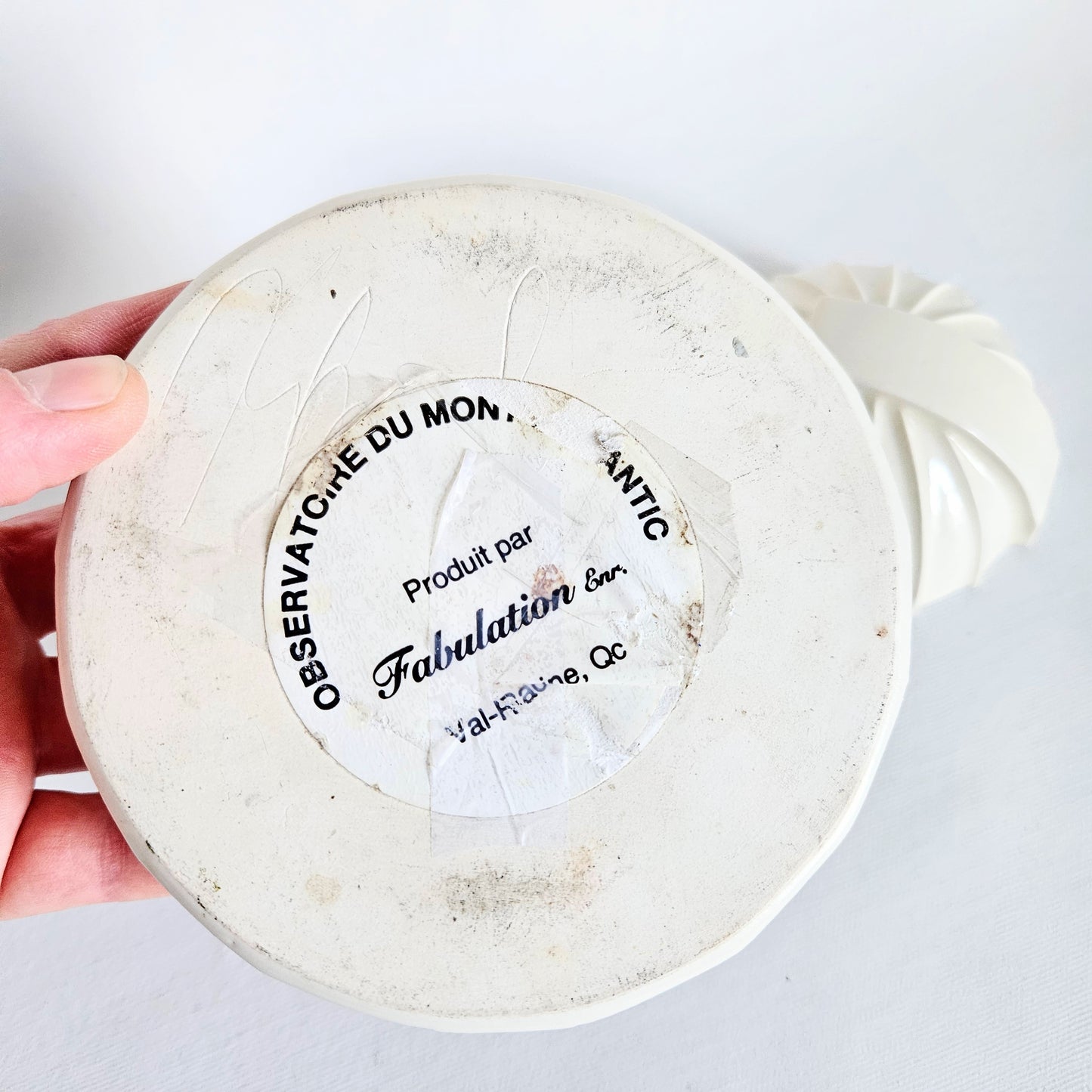 contenant/main de sel en céramique