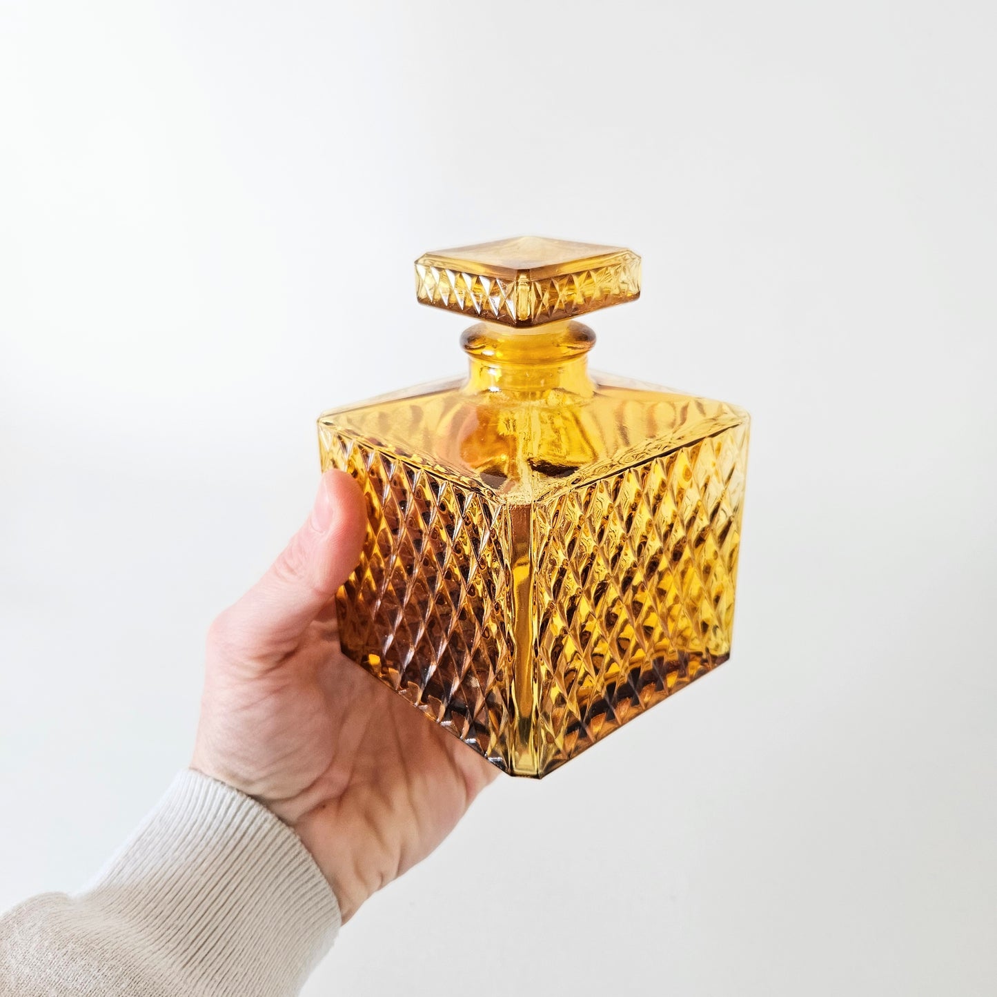 carafe vintage à spiritueux