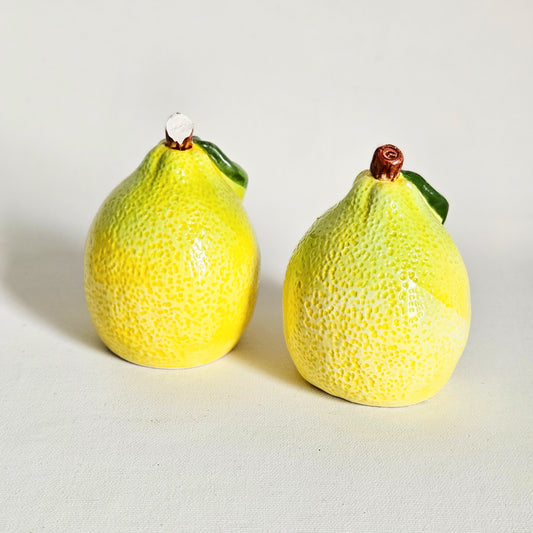 salière-poivrière Citrons