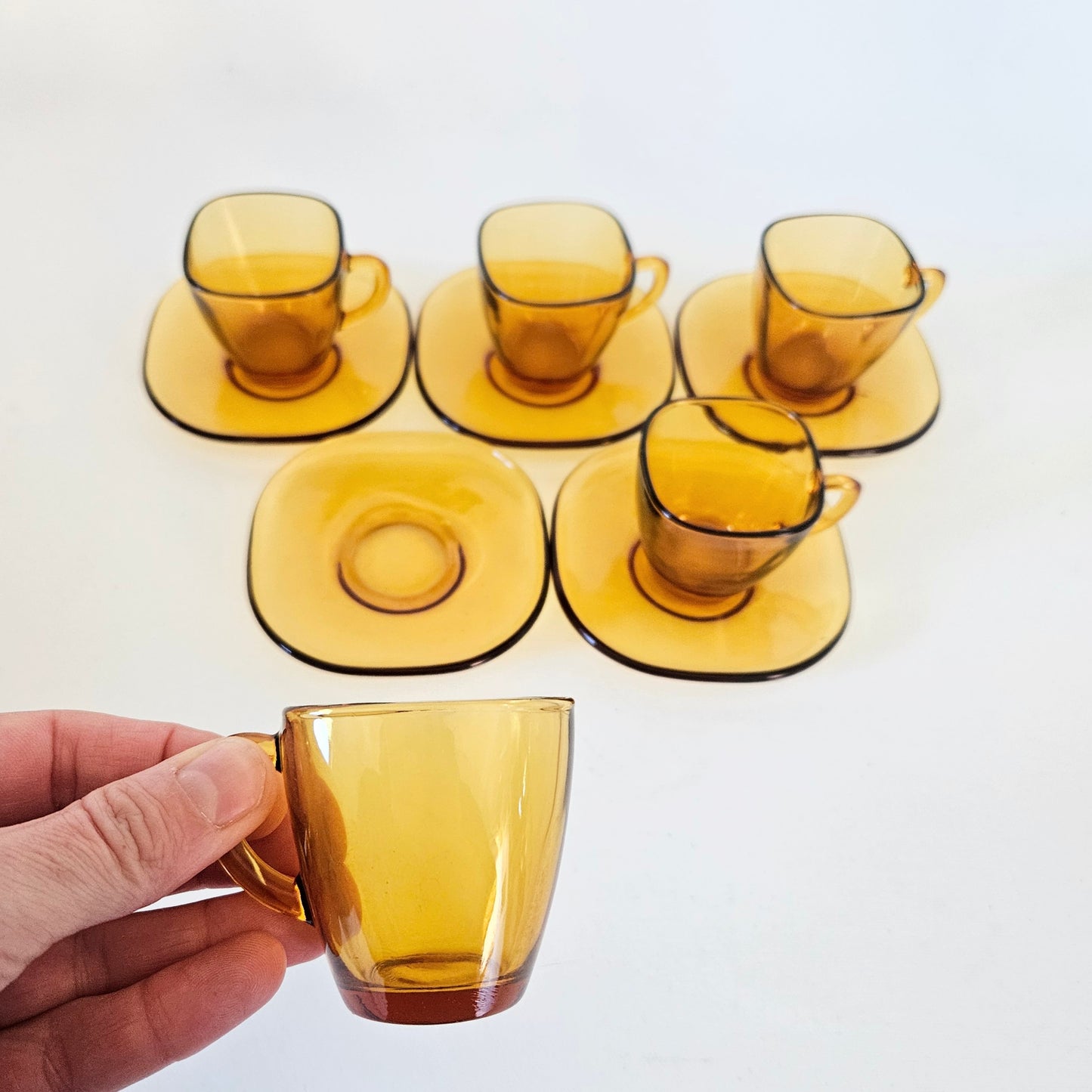 tasses à espresso vintage Vereco x5