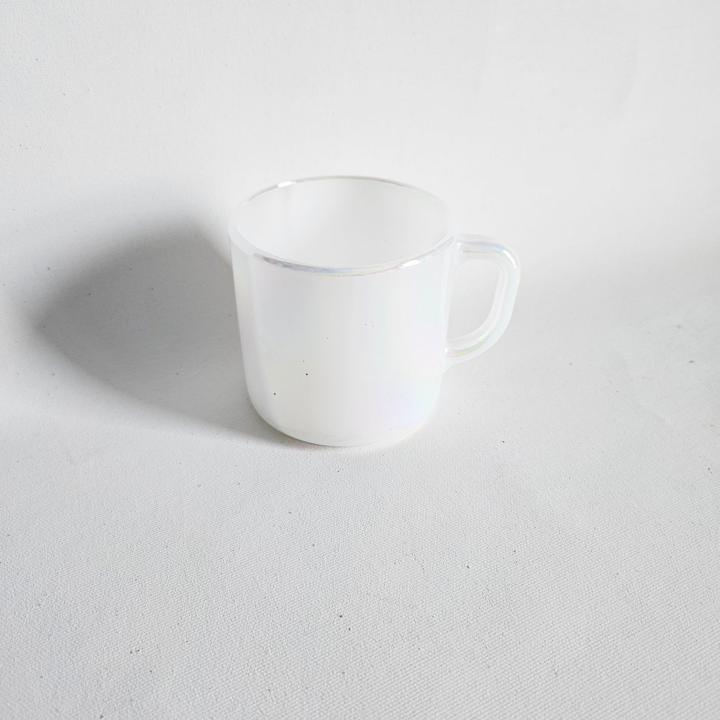 tasse iridescente vintage Federal Glass, USA