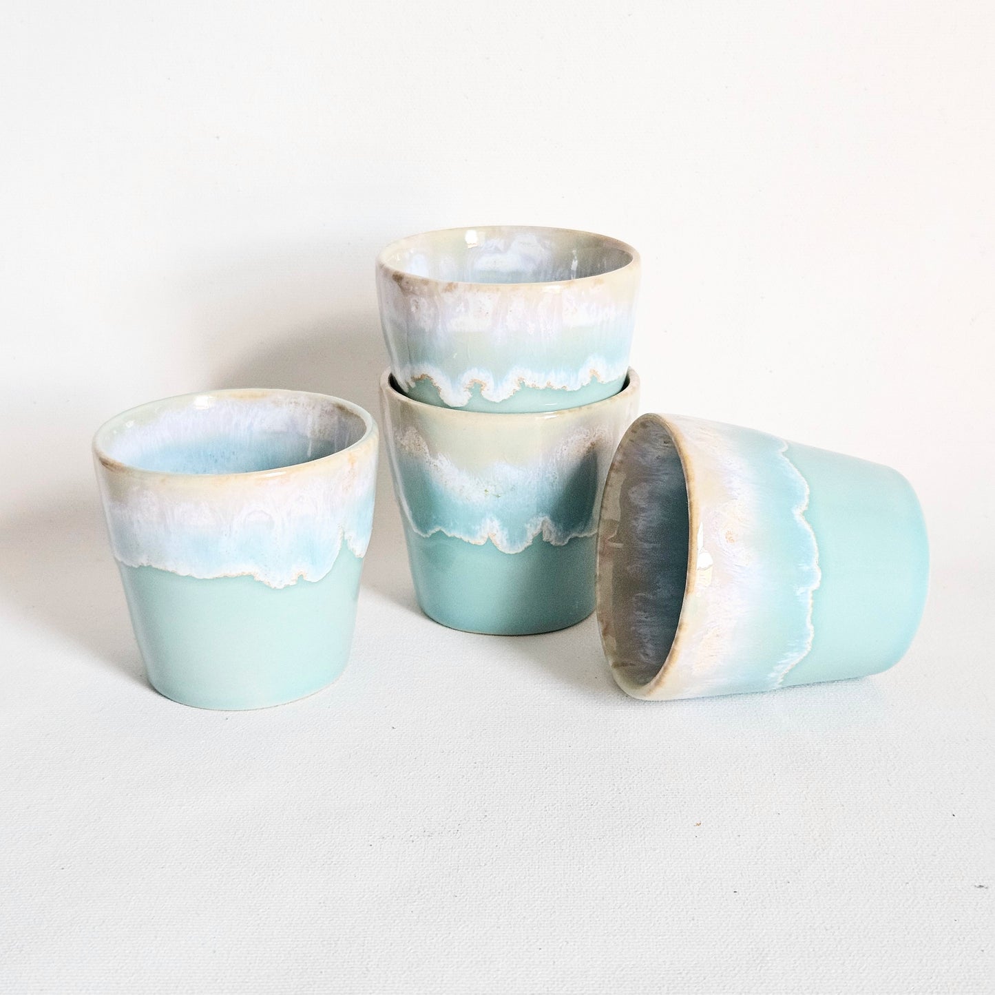 cups/gobelets en céramique x2