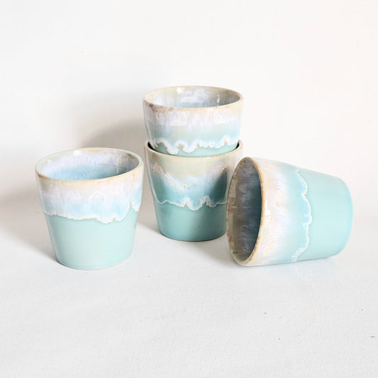 cups/gobelets en céramique x2