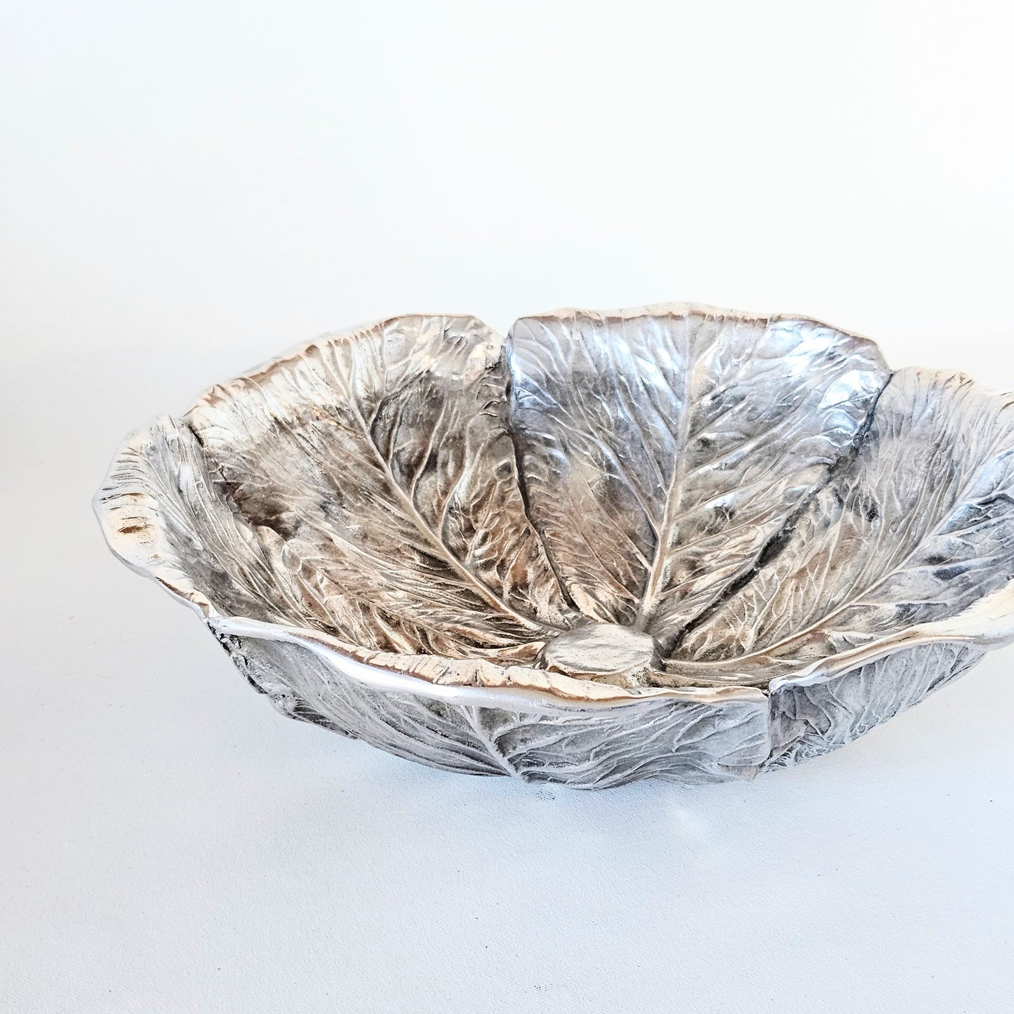 saladier/bol à fruits Chou en aluminium, Bruce Fox