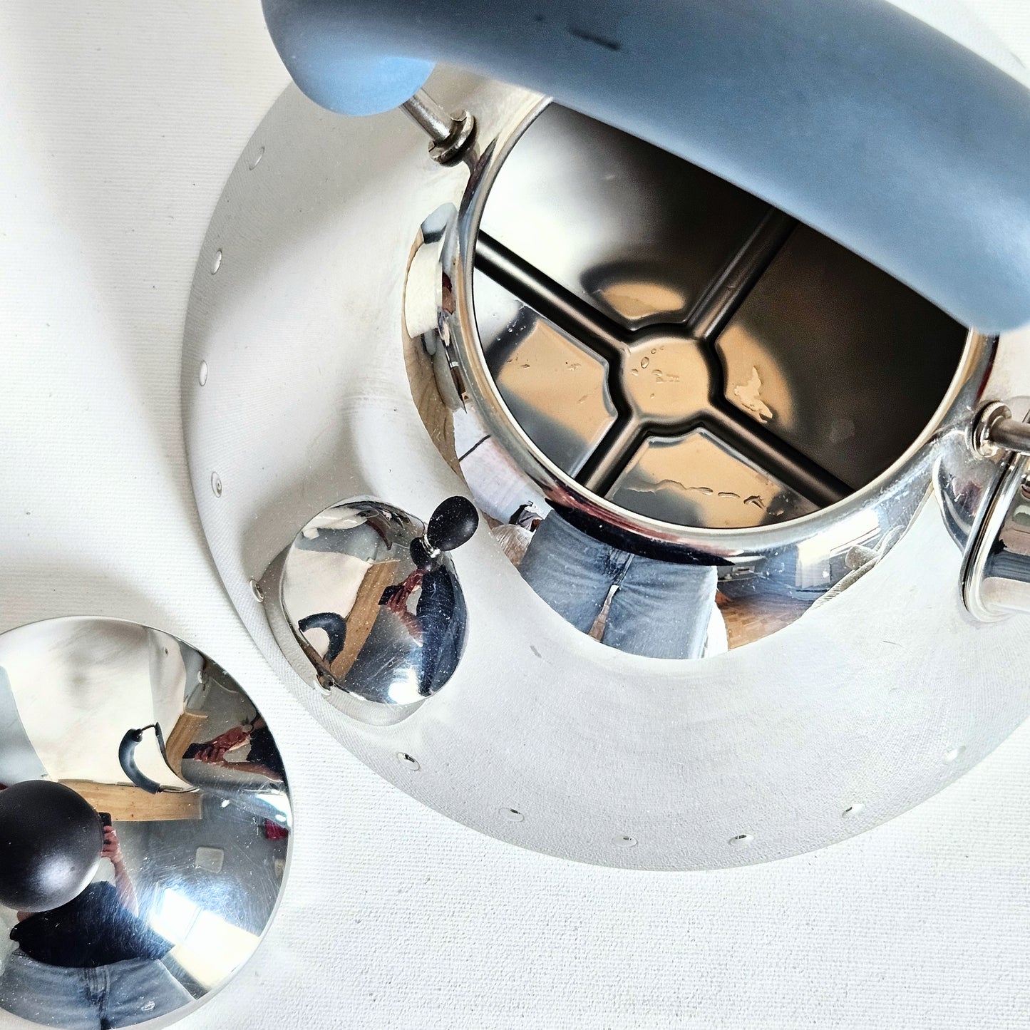 bouilloire stainless steel, Alessi 9093