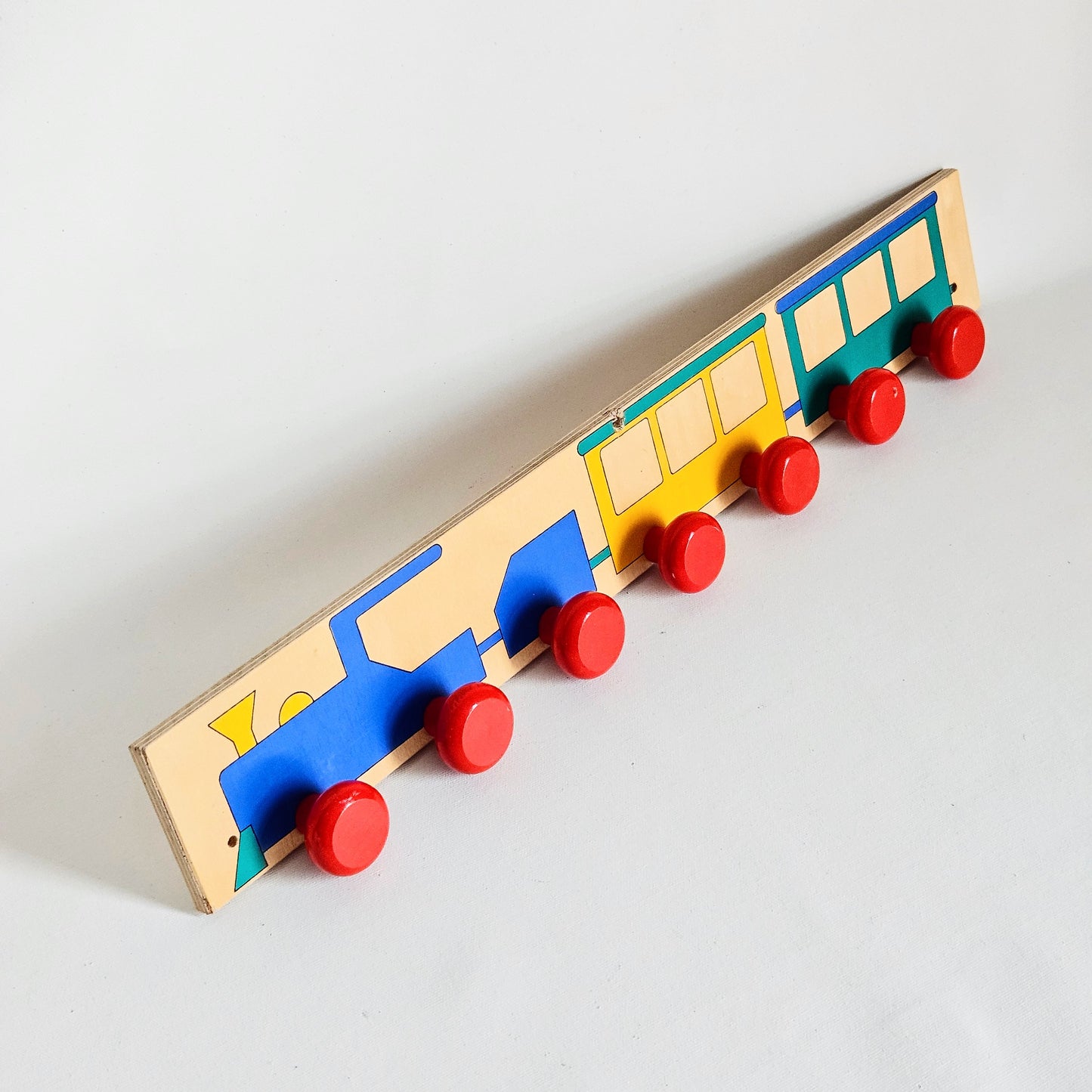 patère 7 crochets pour enfant Train