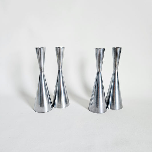 bougeoirs vintage Ikea x2