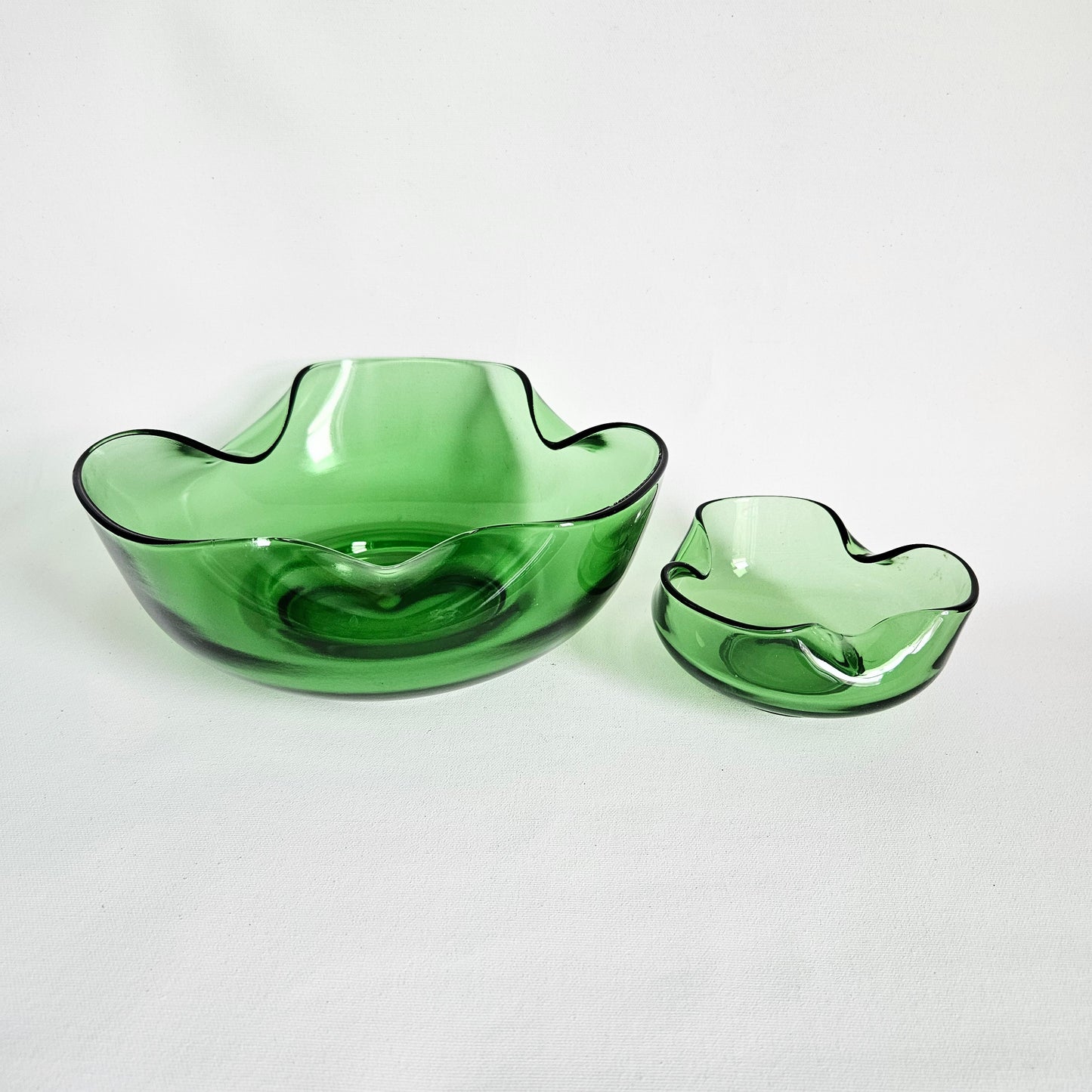 saladier+bol pliés Chip&Dip Anchor Hocking