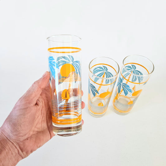 verres high ball Palmiers x3