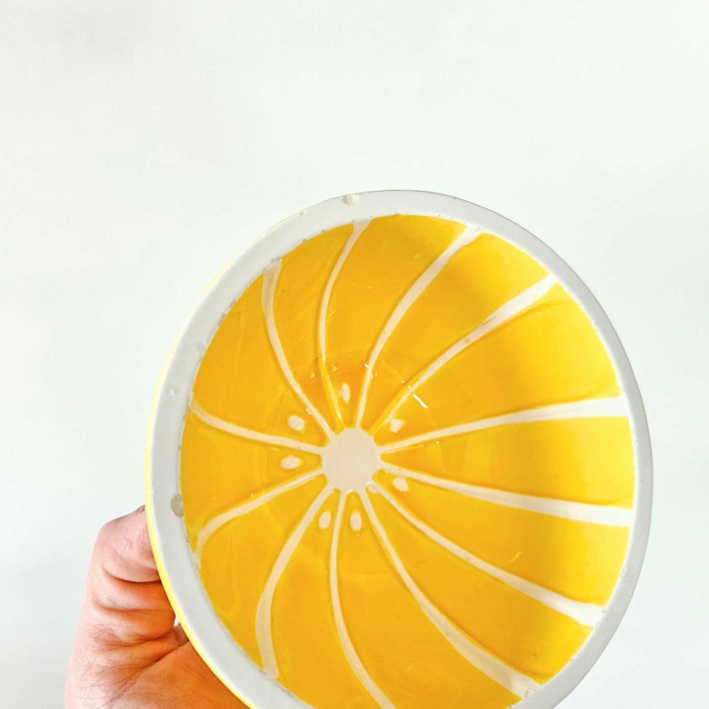 bol Citron en céramique