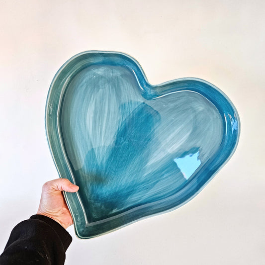 plat de service Coeur, Bruka Design