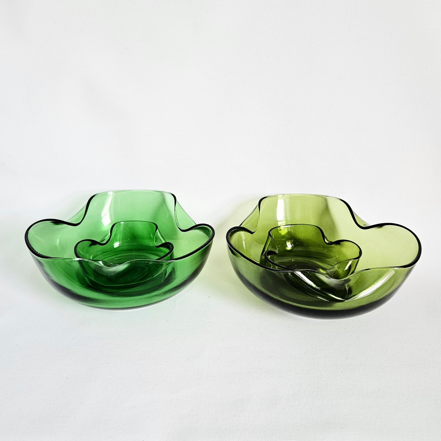 saladier+bol pliés Chip&Dip Anchor Hocking