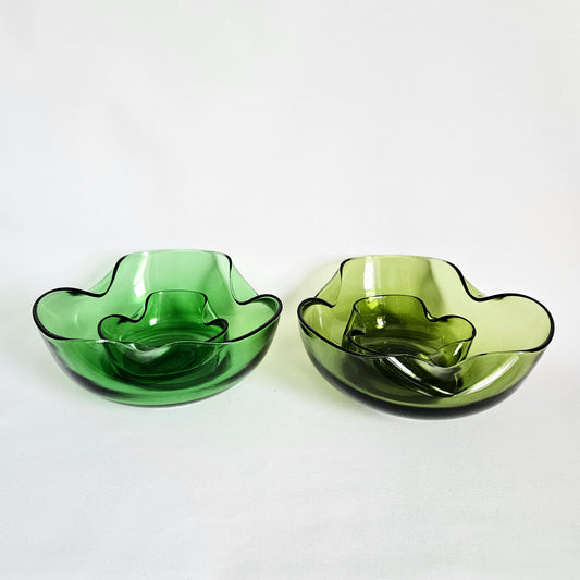 saladier+bol pliés Chip&Dip Anchor Hocking