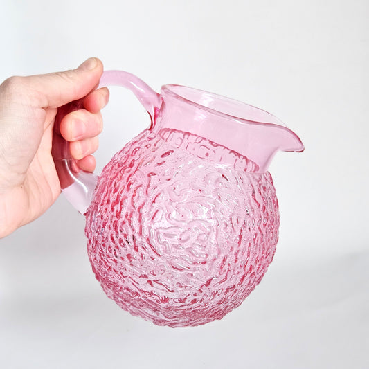 pichet en verre texturé, Teleflora