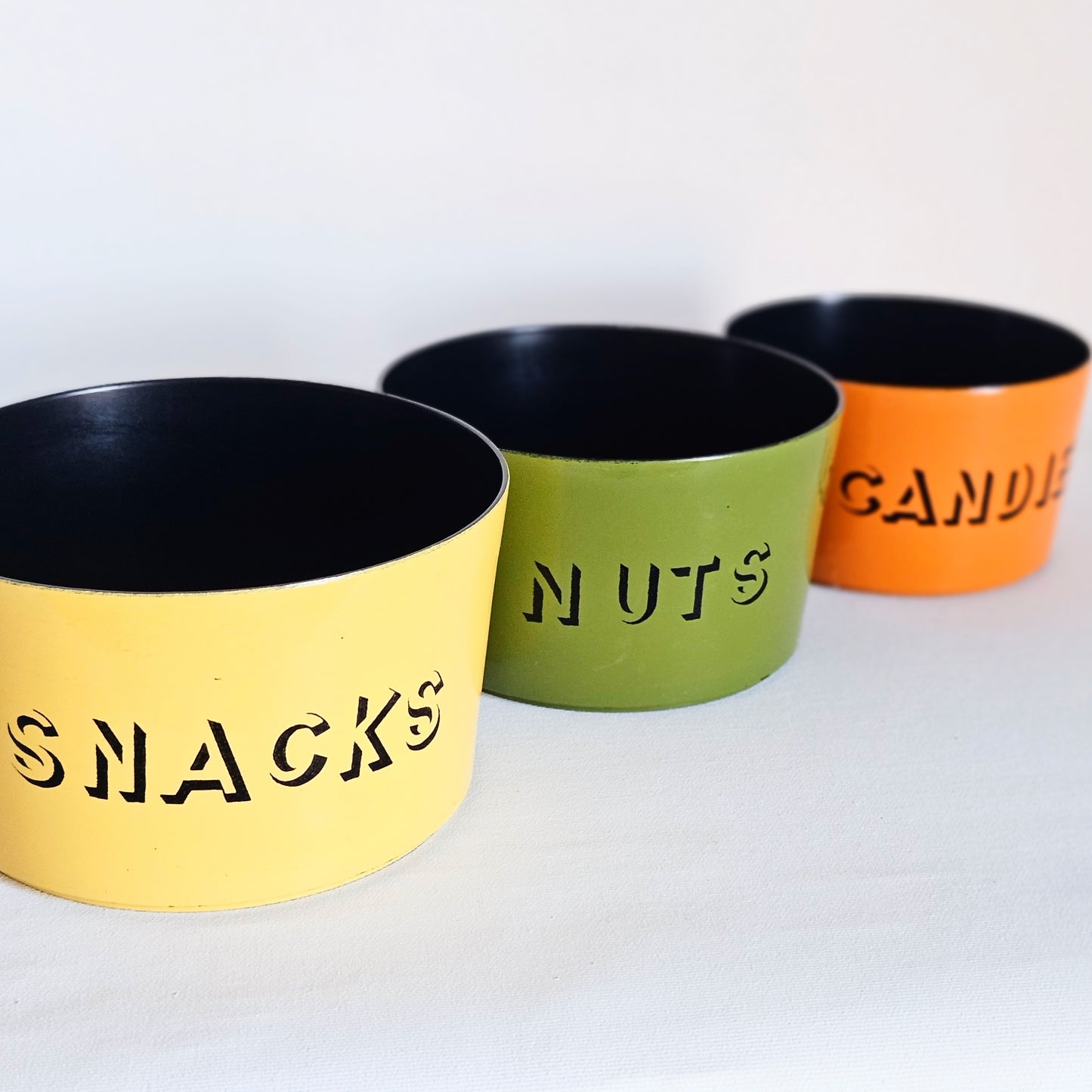 bols apéro mid-century x3