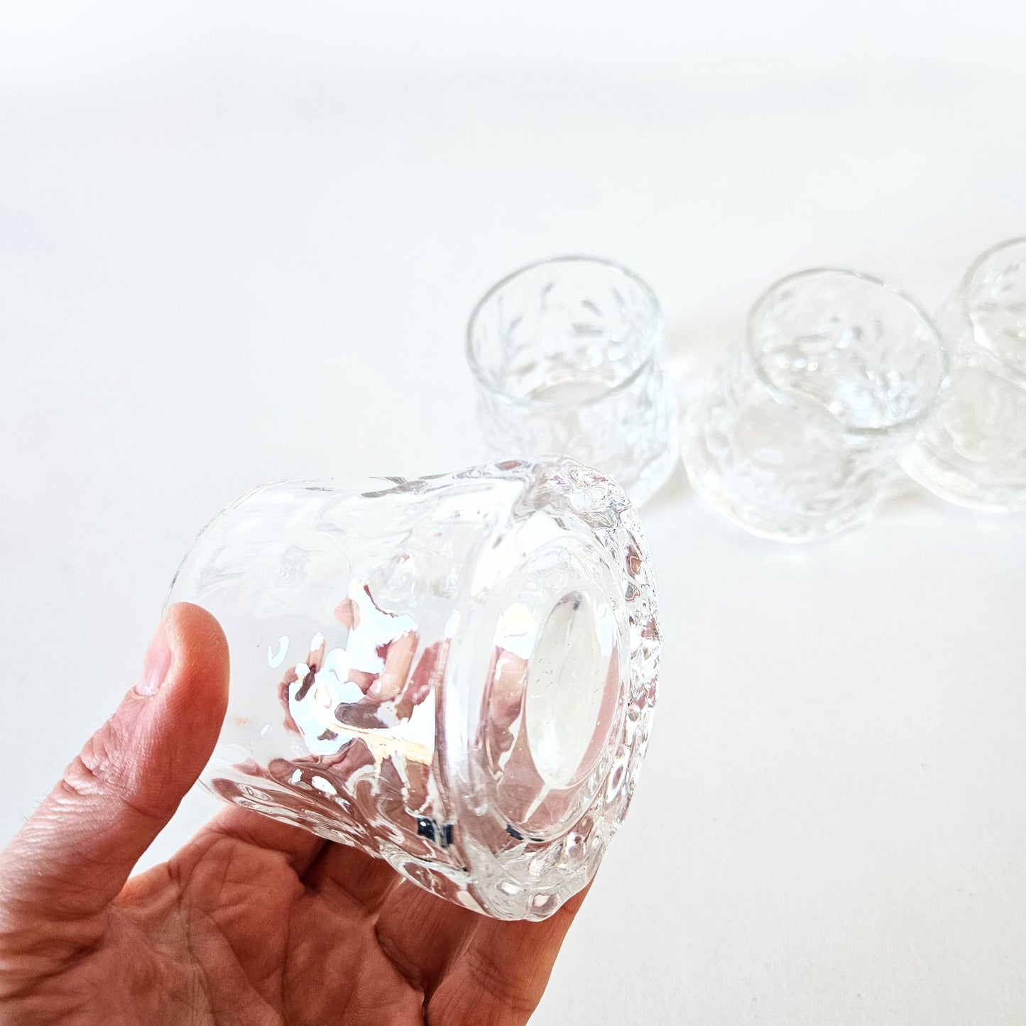 verres à whisky à bascule x4