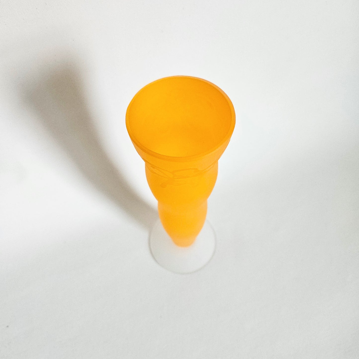 soliflore vintage wavy en verre soufflé