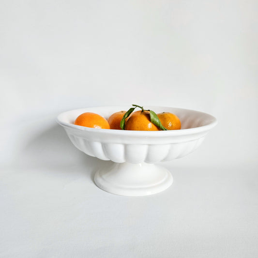 bol à fruits vintage sur pied, Italie